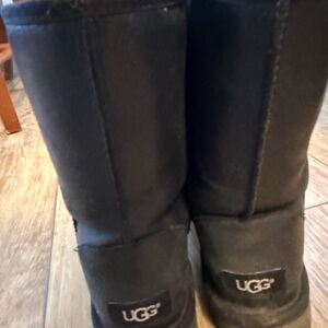 UGG Classic Black Winter Boots